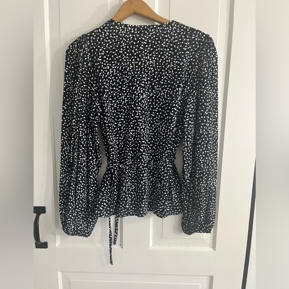 & Other Stories NWOT Puff Sleeve Wrap Blouse - Picture 5 of 8